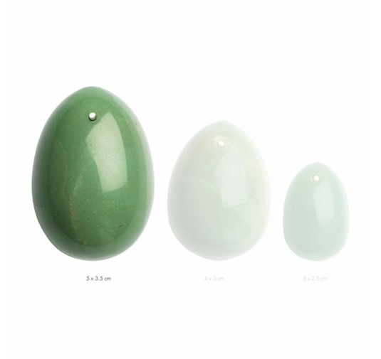 Kulka gejszy - La Gemmes Yoni Egg Jade L